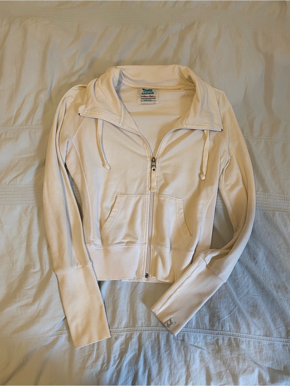 Y2K Garage zip up sweater